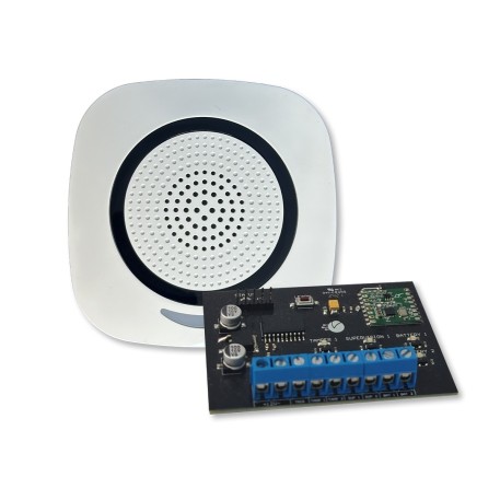 Sirena de interior inalámbrica + Interfaz